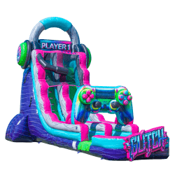 glitch gamer water slide rental wet or dry 1783208756 20 Ft Glitch Gamer Slide (Wet or Dry)